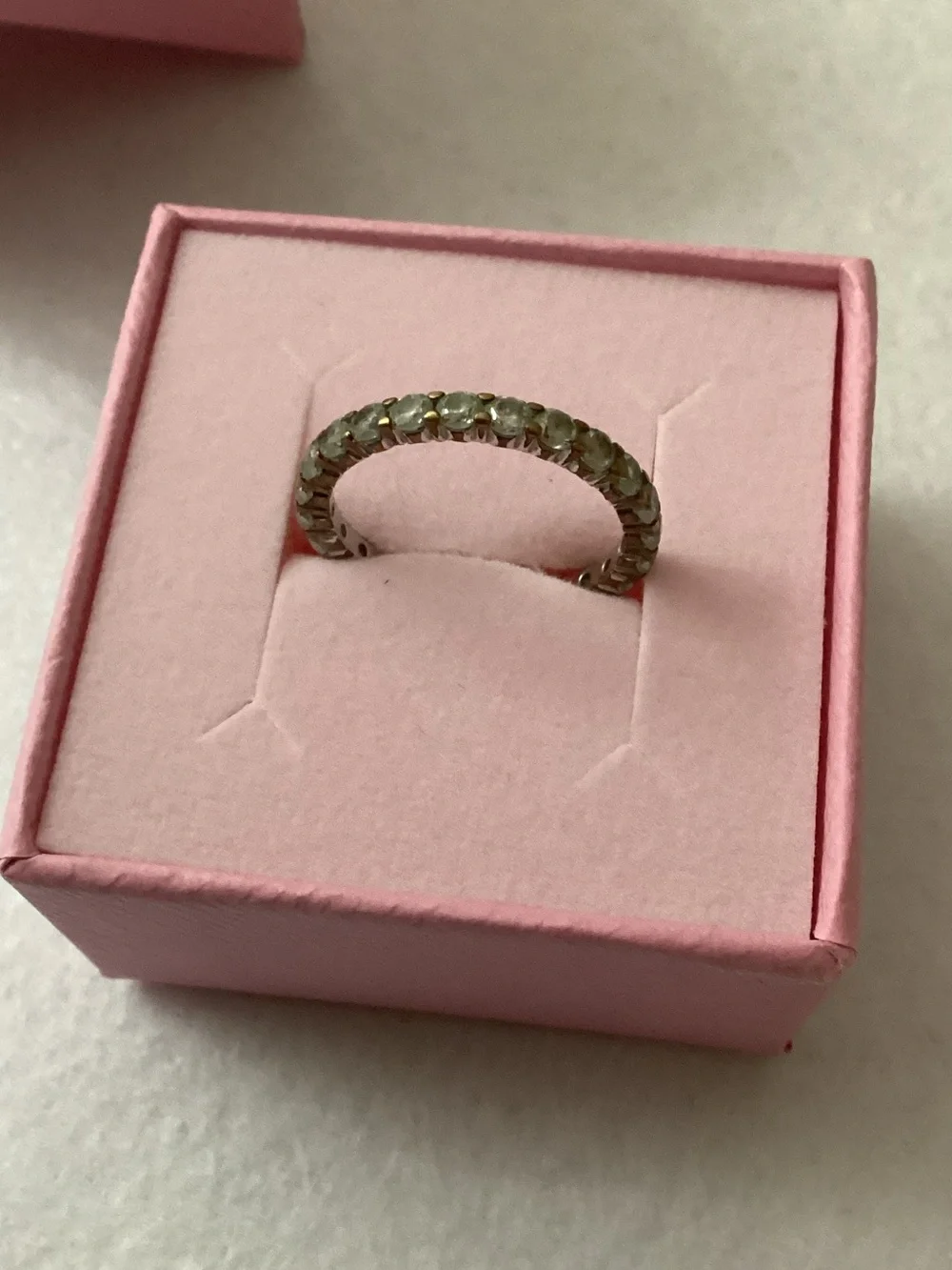 Swarovski Matrix Vittore Band Ring Round Cut Size